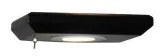 Απλίκα Φωτιστικό Τοίχου LED 3W Reading Light Ράφι 20cm Rowan Homelighting-77-4162-Μαύρο 77-4162