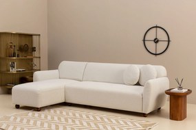 Corner Sofa Eddy Corner Left (CHL-3R) - White White