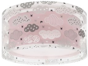 Παιδικό Φωτιστικό Πλαφονιέρα Ango Clouds Pink 41416 S