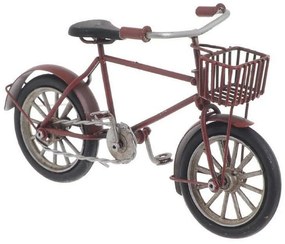 Διακοσμητικό Επιτραπέζιο 3-70-726-0223 Ποδήλατο 16,5Χ5,5Χ9 Red Inart Μέταλλο
