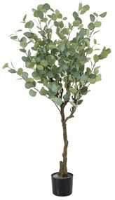 GloboStar® Artificial Garden EUCALYPTUS 20189 Τεχνητό Διακοσμητικό Φυτό Ευκάλυπτος Υ120cm