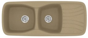 Sanitec Classic 311 Metallic Cream Νεροχύτης