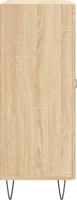 vidaXL Ντουλάπι Sonoma Δρυς 69,5 x 34 x 90 εκ. από Επεξεργασμένο Ξύλο