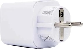 Έξυπνη πρίζα Shelly Plug M Gen3 με Wi-Fi (Λευκή)