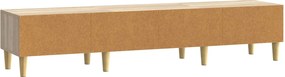 vidaXL Ντουλάπι TV 147 x 34,5 x 30 εκ Sonoma Δρυς Επεξεργασμένο Ξύλο