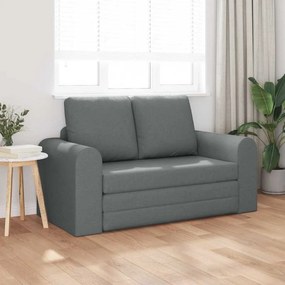 vidaXL Κρεβάτι καναπές 60cm Σκούρο Γκρι ύφασμα