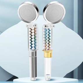 Τηλέφωνο Κεφαλή Ντους Μπάνιου με Φίλτρο - High Pressure Shower Head with Filter-0119026-83420