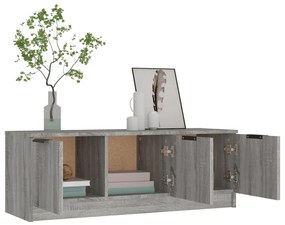 vidaXL Έπιπλο Τηλεόρασης Γκρι Sonoma 102x35x36,5εκ. Επεξεργασμένο Ξύλο