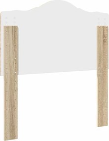 vidaXL Κεφαλάρι Δρύς Sonoma 90 cm Επεξεργασμένο ξύλο