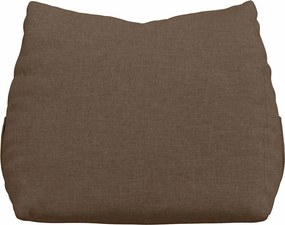 vidaXL Μαξιλάρι Πλάτης Καφέ 45 x 20 x 35 εκ. ύφασμα
