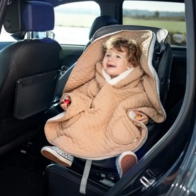 Bemini Poncho Ταξιδίου Beige 9-36m