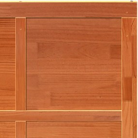 vidaXL Πόρτα αχυρώνα Κερί παλαίωσης 100 x 2,5 x 208 εκ.