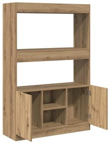 vidaXL Ντουλάπι Αρτισιανή Δρυς 92x33x140 εκ. από Επεξεργασμένο Ξύλο