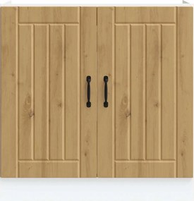 vidaXL Ντουλάπι βάσης νεροχύτη "Lucca" Artisan Oak Engineered Wood