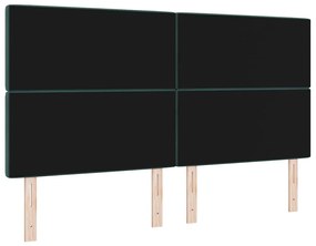 vidaXL Βελούδινο Κεφαλάρι Argyle Σκούρο πράσινο 180 cm Βελούδο