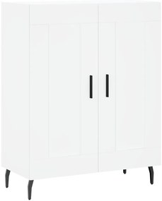 vidaXL Ντουλάπι Λευκό 69,5x34x180 εκ. από Επεξεργασμένο Ξύλο