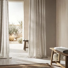 Κουρτίνα (200x295) Με Τρέσα Gofis Home Combe Cloud Grey 502/01