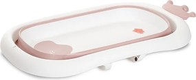 FOLDING BATHTUB 83 CM WITH PLUG ROYAL NORDIC PINK