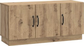 vidaXL Ντουλάπι TV 99 x 34,5 x 47 εκ Artisan Δρυς Επεξεργασμένο Ξύλο