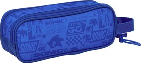 Κασετίνα Sonic Μπλε 21 x 8 x 6 cm