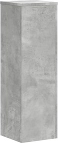 vidaXL Βάση φυτών 2 τεμ. Γκρι Σκυροδέματος 25 x 25 x 80 cm