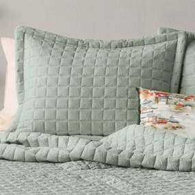 Ζεύγος Μαξιλαροθήκες Καπιτονέ (50x70) Kentia Vegas 1025 Green