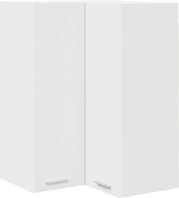 vidaXL Κρεμαστό ντουλάπι Λευκό 57 x 57 x 80 εκ. Επεξεργασμένο ξύλο