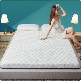 Stewehome Διπλό στρώμα δαπέδου αφρώδες για ύπνο 160x200x7 cm