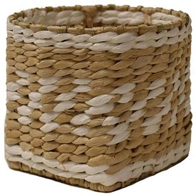 Καλάθι Rush 00.06.67438 Φ15x14cm Natural-White Mat