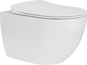 Creavit Free FE320 White Matt - Κρεμαστή Λεκάνη