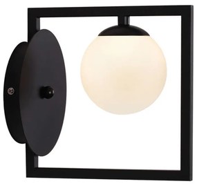 Φωτιστικό Τοίxου - Απλίκα Quadro OD91221W 1xG9 22Χ15Χ20cm Black-White Aca