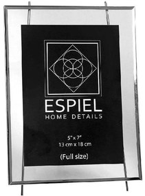 Κορνίζα FAM505 13x18cm Silver Espiel Metal