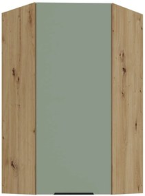 Κρεμαστό ντουλάπι γωνιακό Arianna 60x60 GN 108 1F-Φυστικί