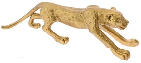 Διακοσμητικό Επιτραπέζιο Puma Polyresin Χρυσό iliadis 21x12x14εκ. 77141