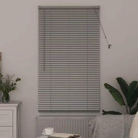vidaXL Βενετσιάνικες Ρόδες Ασημί 175 x 80 εκ Αλουμίνιο