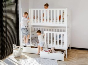 DAWID 80x180 white bunk bed Lano Furniture