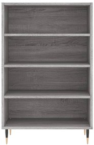 vidaXL Ραφιέρα Γκρι Sonoma 57 x 35 x 90 από Επεξεργασμένο Ξύλο