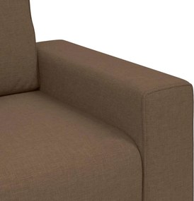 vidaXL Διθέσιος Καναπές Καφέ 180x77x82 εκ. Ύφασμα