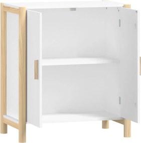vidaXL Ντουλάπι Λευκό 62 x 38 x 70 εκ. από Επεξεργασμένο Ξύλο