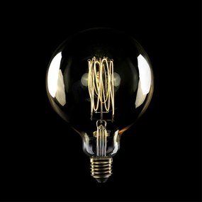 LED Λαμπτήρας C56 Γλόμπος G125 Μελί Νήμα Cage 7W E27 Dimmable 2700K