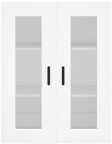vidaXL Ντουλάπι Λευκό 69,5x34x180 εκ. από Επεξεργασμένο Ξύλο