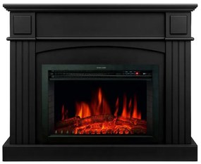 Ηλεκτρικό Τζάκι 2000W Μαύρο Επιδαπέδιο Ξύλο MDF Soprano De Lux Black Soprano De Lux Black