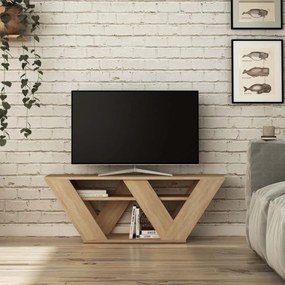 Έπιπλο Τηλεόρασης (110x30x40) A-G Pipralla 776HMS3039 Oak