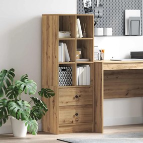 vidaXL Highboard Artisan Oak 45,5 x 34 x 127 εκ