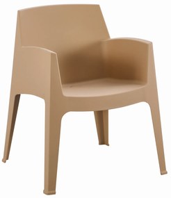 ΠΟΛΥΘΡΟΝΑ ΠΟΛΥΠΡΟΠΥΛΕΝΙΟΥ SLEEK HM6370.03 ΚΑΠΟΥΤΣΙΝΟ 68x63x82,5Υεκ.
