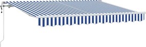 vidaXL Σκηνίτσα Αναδιπλούμενη Μπλε 300 x 200 cm ύφασμα