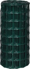 vidaXL Συρματόπλεγμα Σετ Πράσινο 10 x 0,8 μ. Ατσάλινο