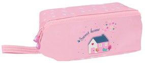 Κασετίνα Glow Lab Sweet home Ροζ 22 x 10 x 10 cm