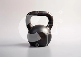 Intra Συλλεκτικό Ξύλινο Παζλ Plywood 4mm - Kettlebell σε μινιμαλιστικό φόντο Σε Ξύλινο Κουτί - Διαστάσεις: 10x10 cm – 25 κομμάτια