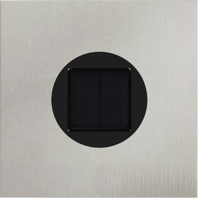 vidaXL Ηλιακό LED Φως Δρόμου 2 pcs Θερμό λευκό 18 x 18 x 80 εκ.
